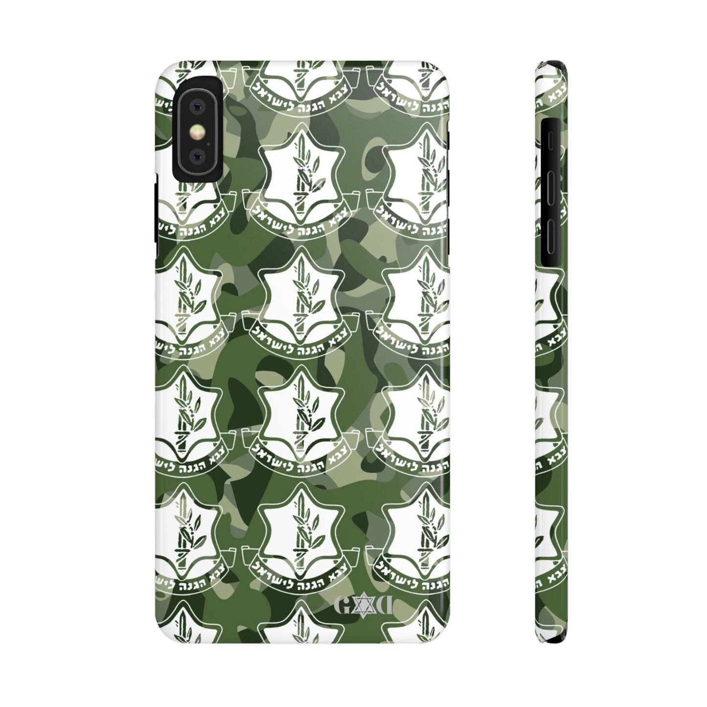Defenders of Israel Slim Phone Cases