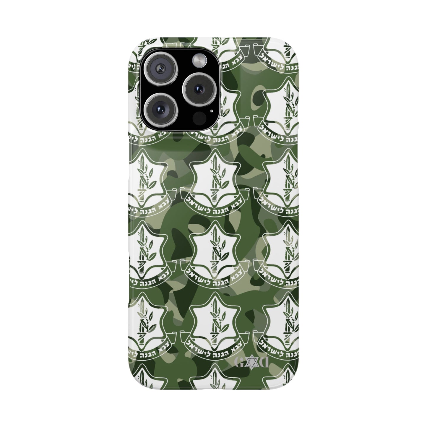 Defenders of Israel Slim Phone Cases