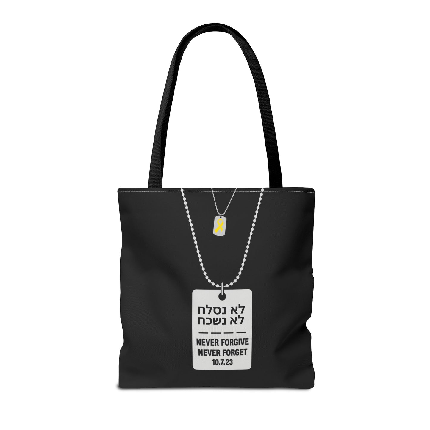 Remembrance Dog Tag Tote Bag