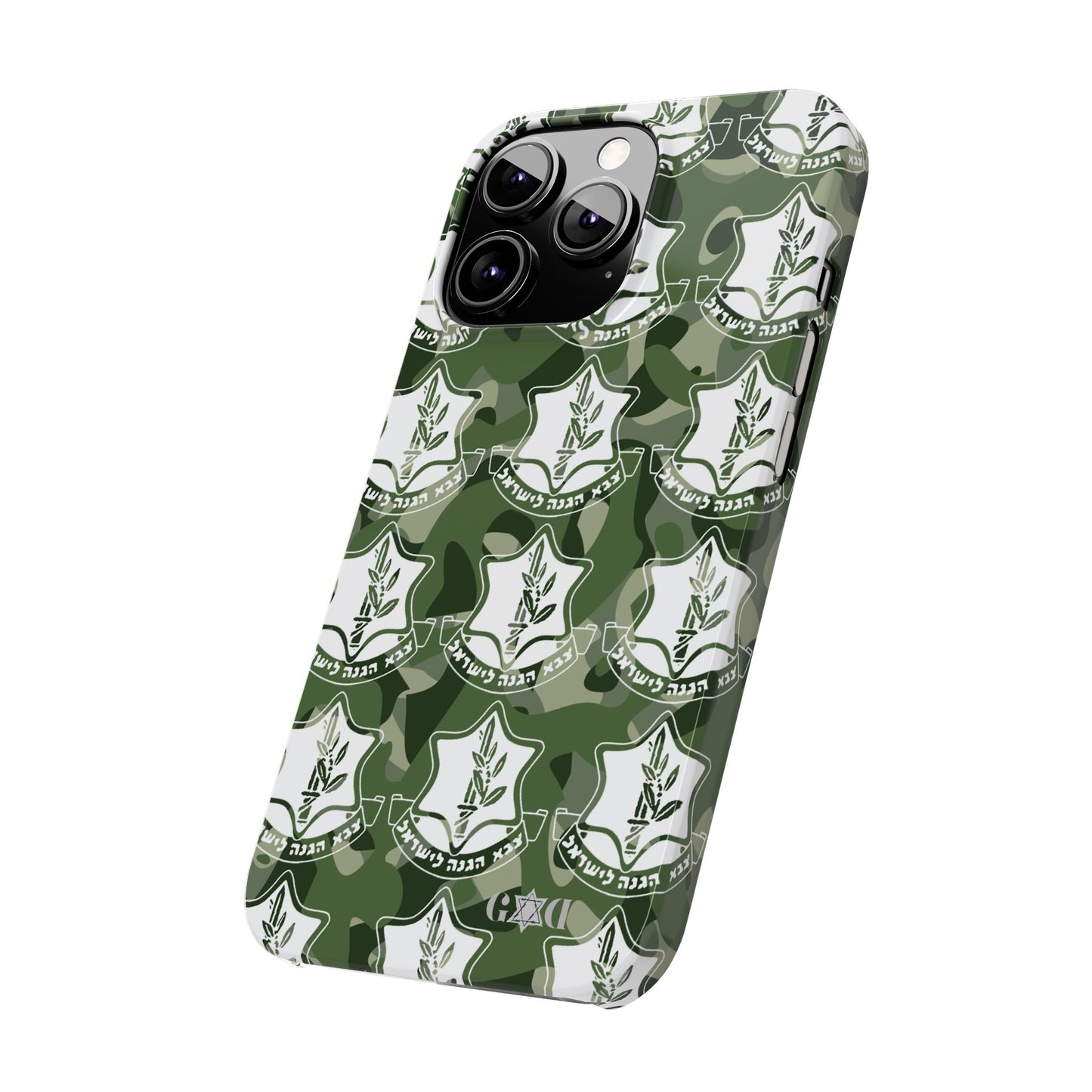 Defenders of Israel Slim Phone Cases