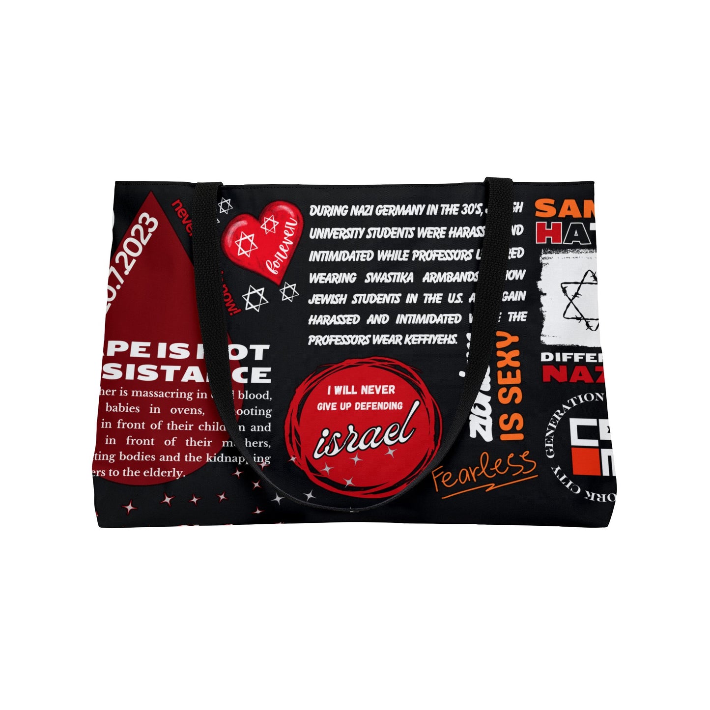 Fearless Weekender Tote Bag