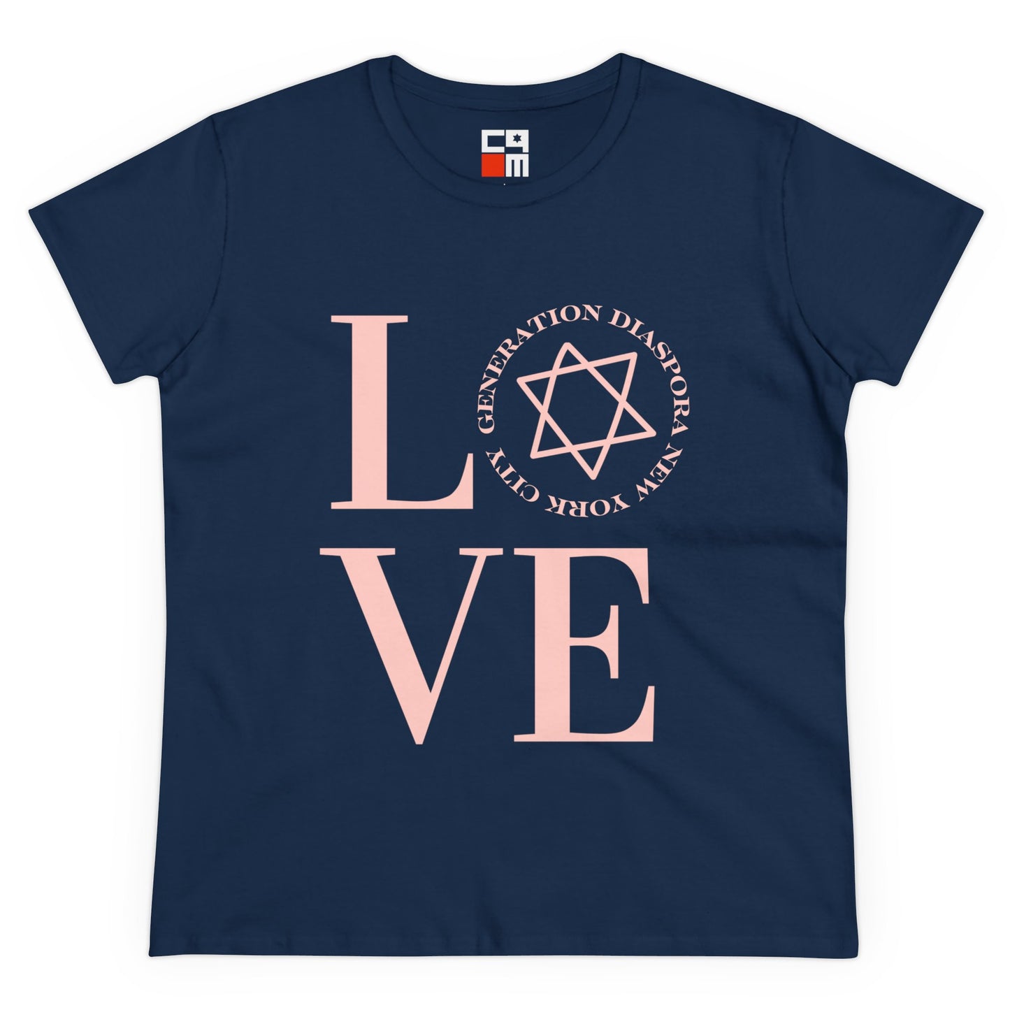 LOVE - Women's Midweight Cotton Tee