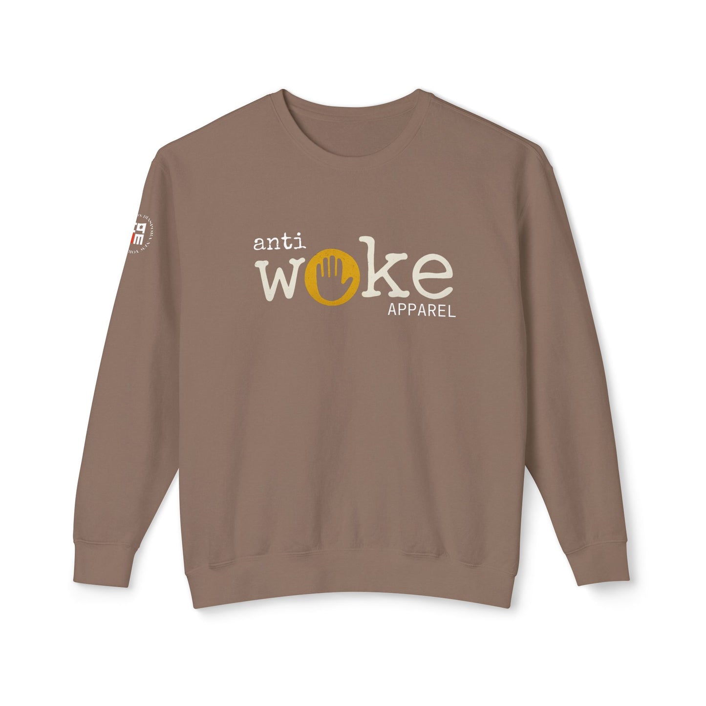 Anti WOKE Unisex Lightweight Crewneck Sweatshirt