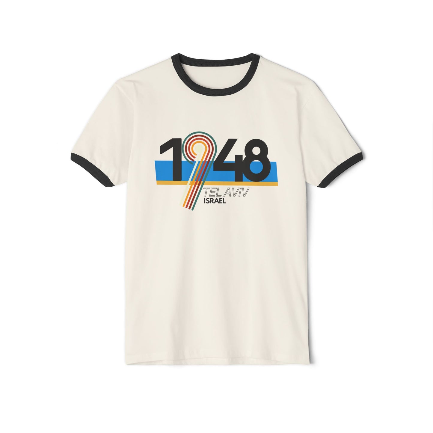 Celebrate 48' Unisex Cotton Ringer T-Shirt