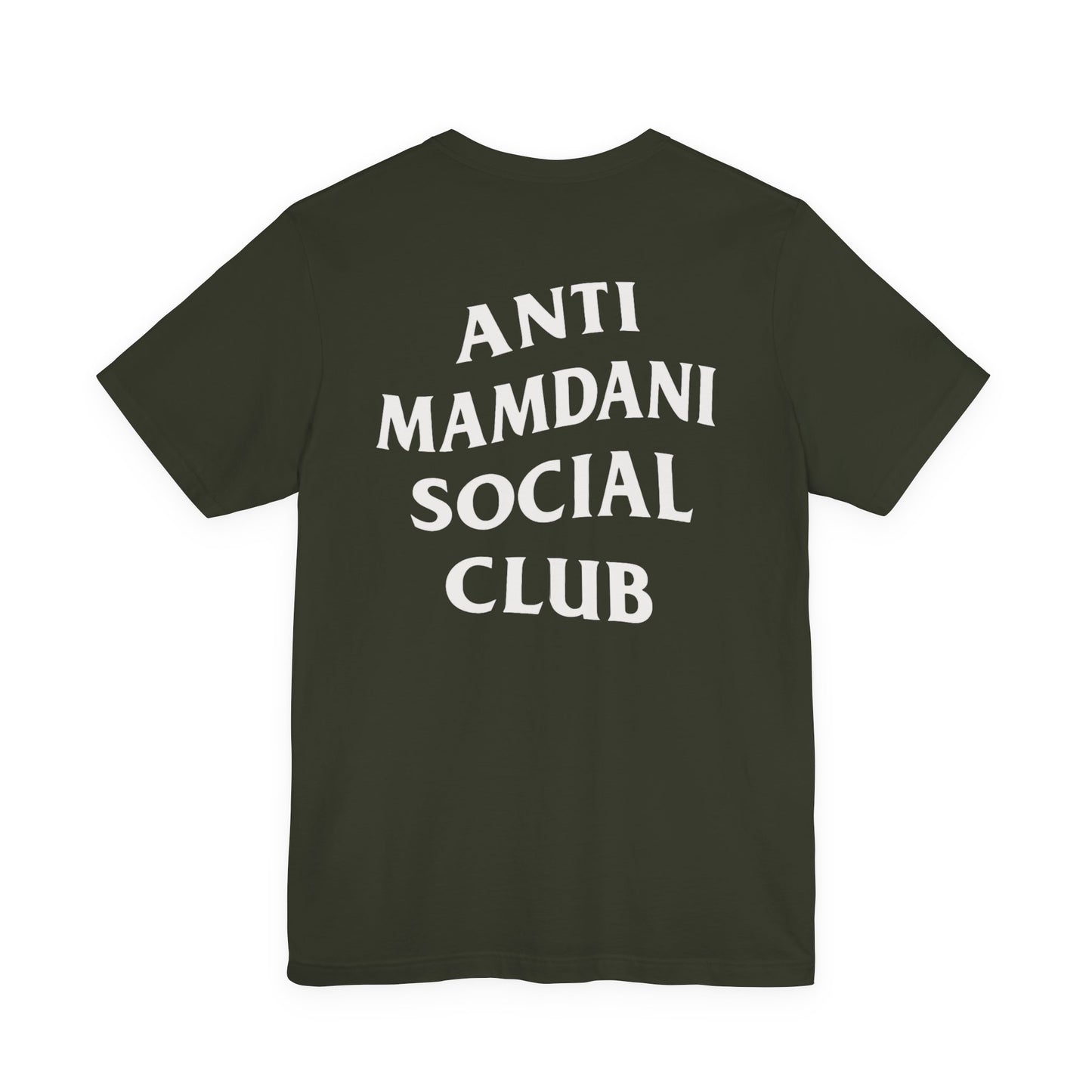 Anti Mamdani SC Short Sleeve T (front & back logos)