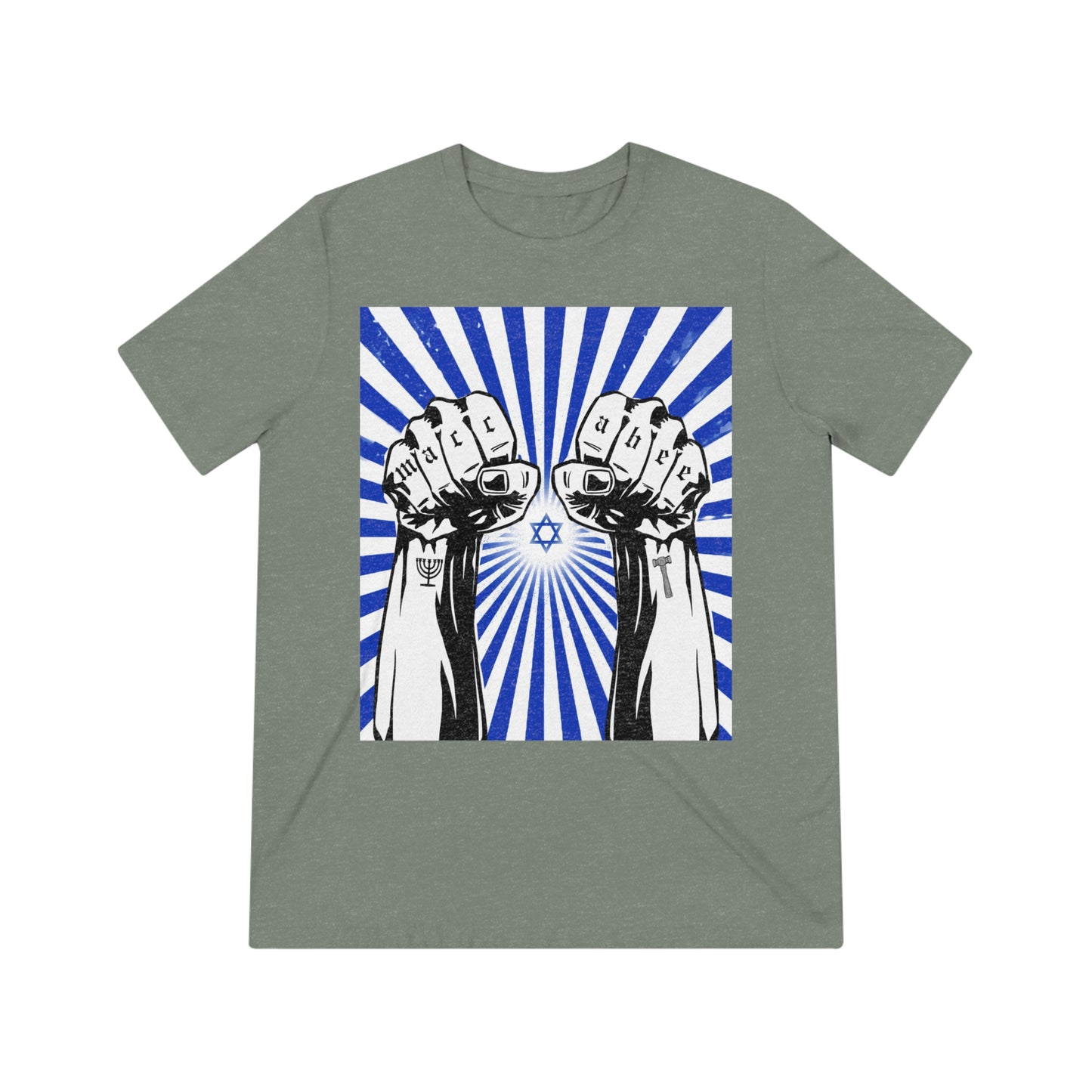 Maccabbe Unisex Triblend Tee