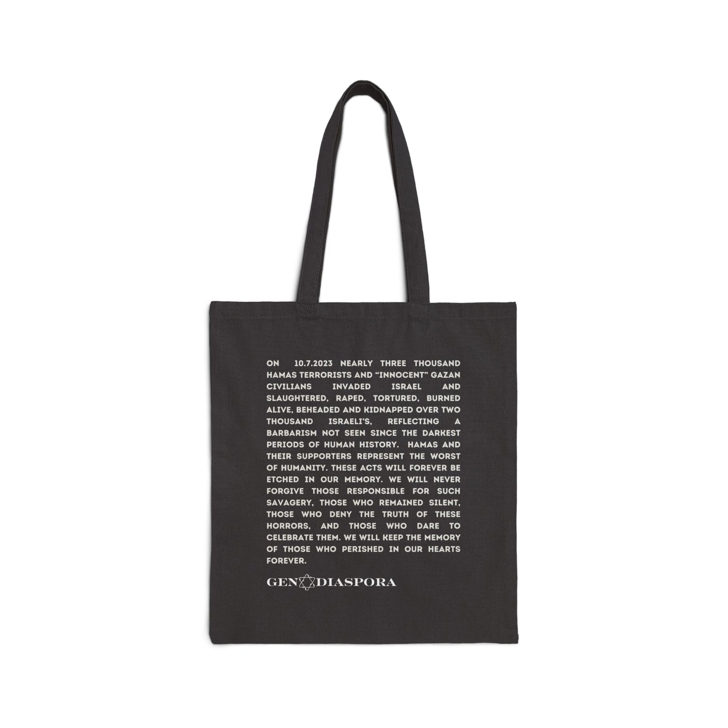 The Eye of Sorrow. Cotton Canvas Tote Bag