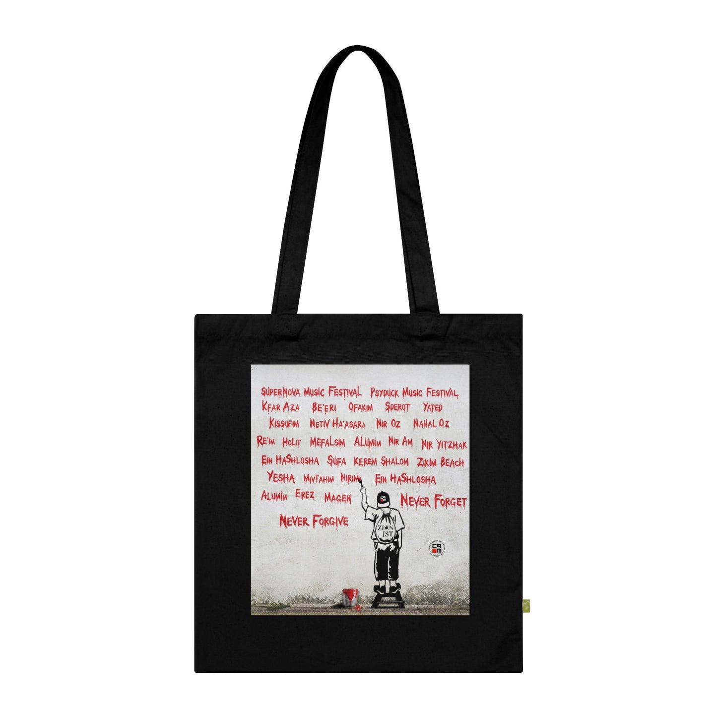 Bleeding Heart Organic Cotton Tote Bag