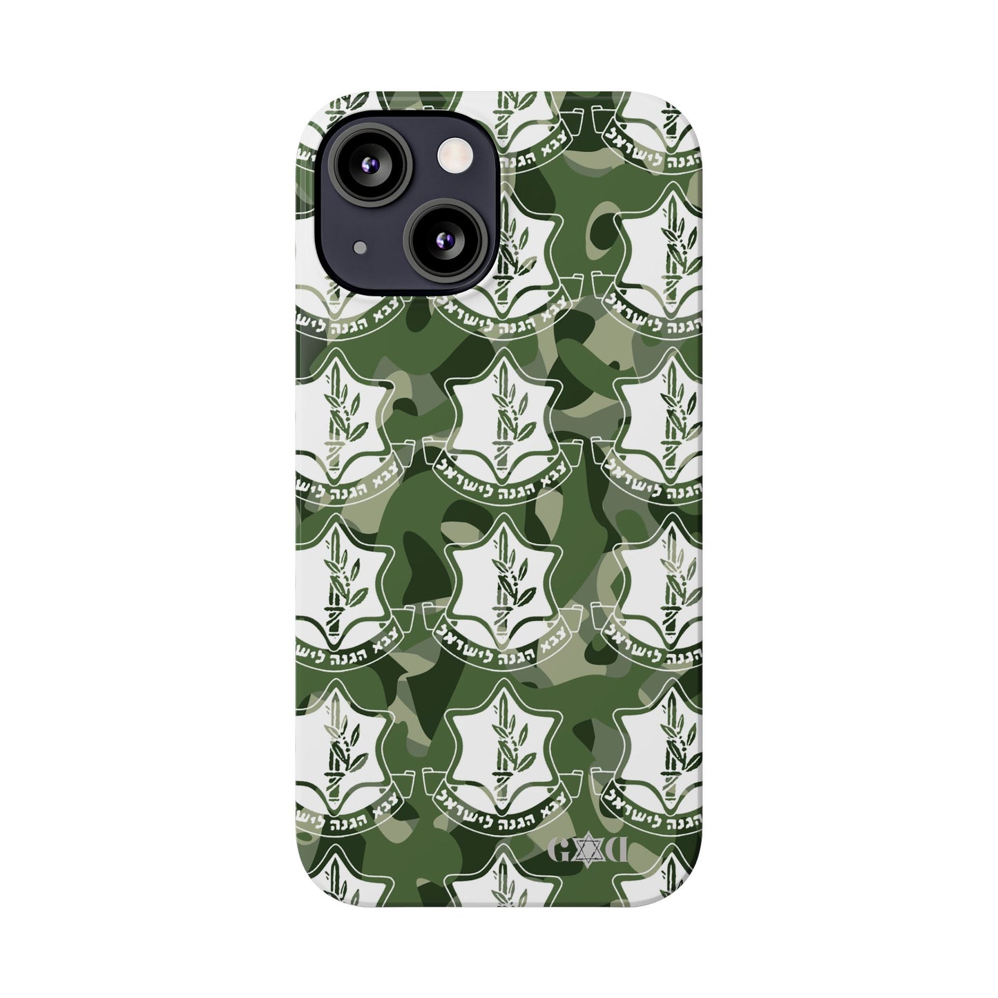 Defenders of Israel Slim Phone Cases