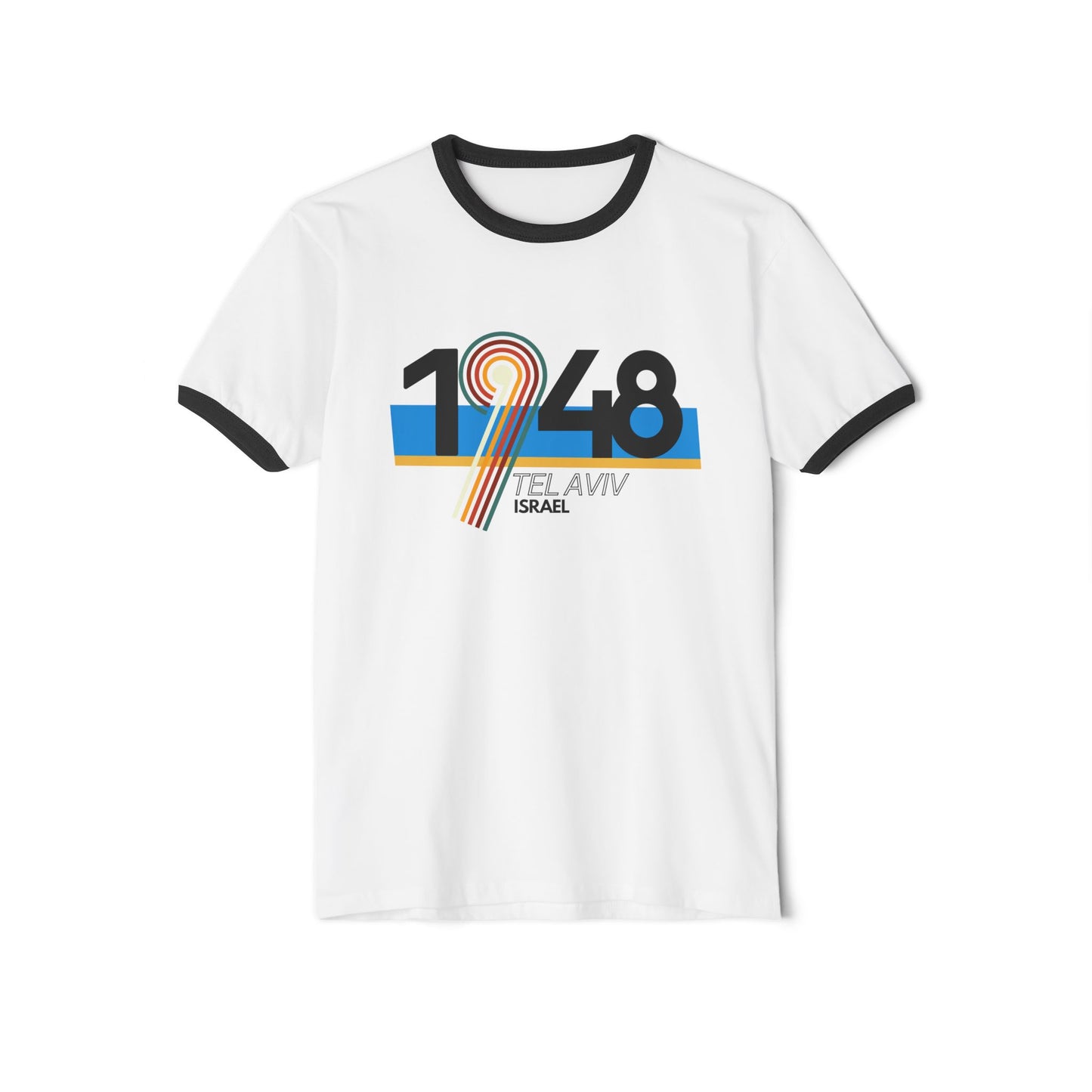 Celebrate 48' Unisex Cotton Ringer T-Shirt