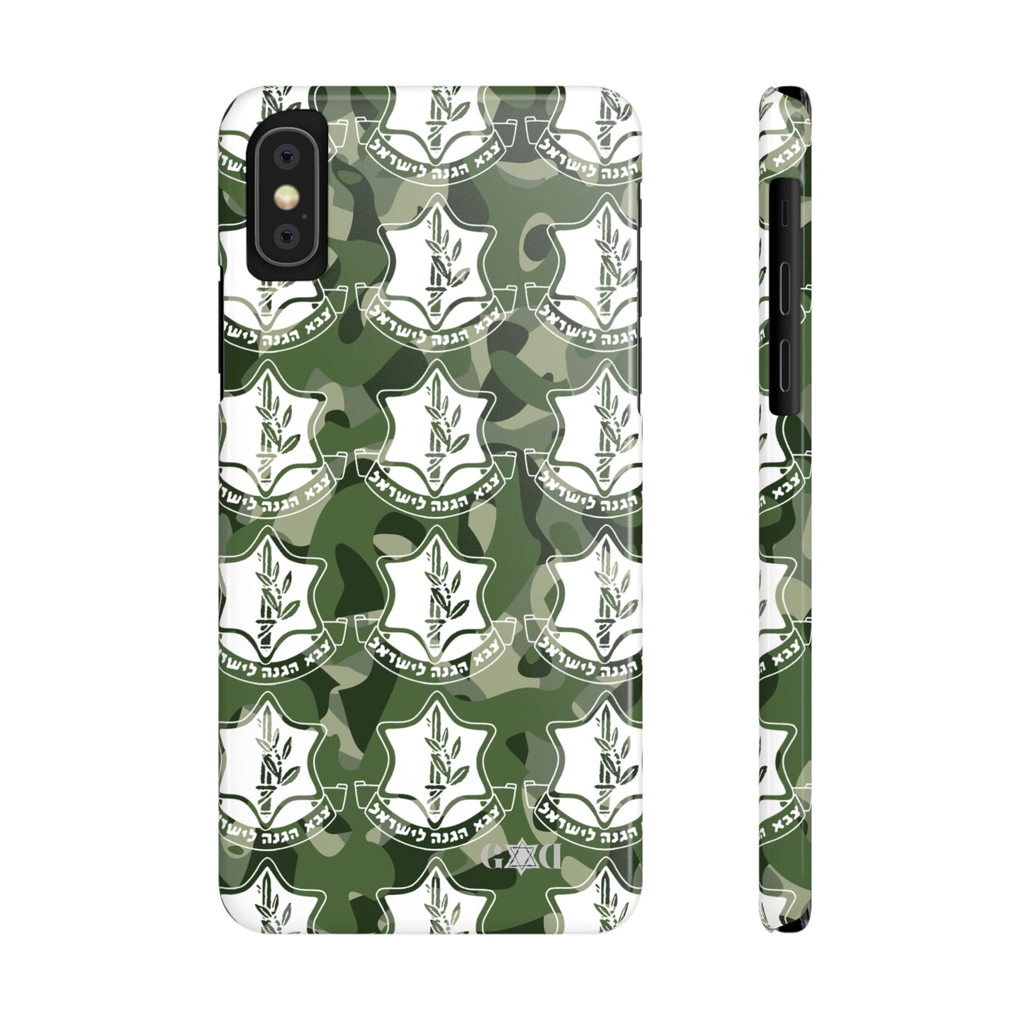 Defenders of Israel Slim Phone Cases