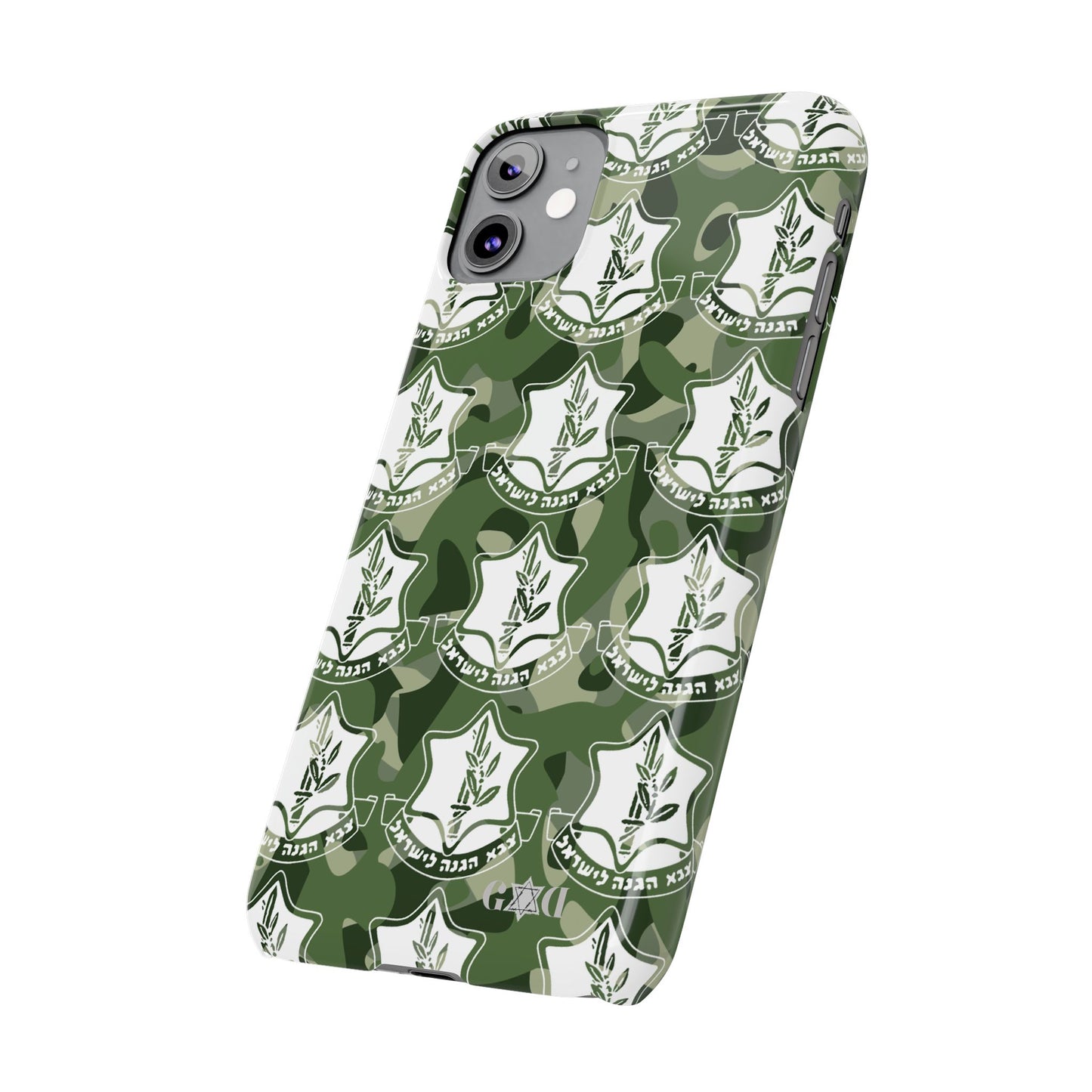 Defenders of Israel Slim Phone Cases