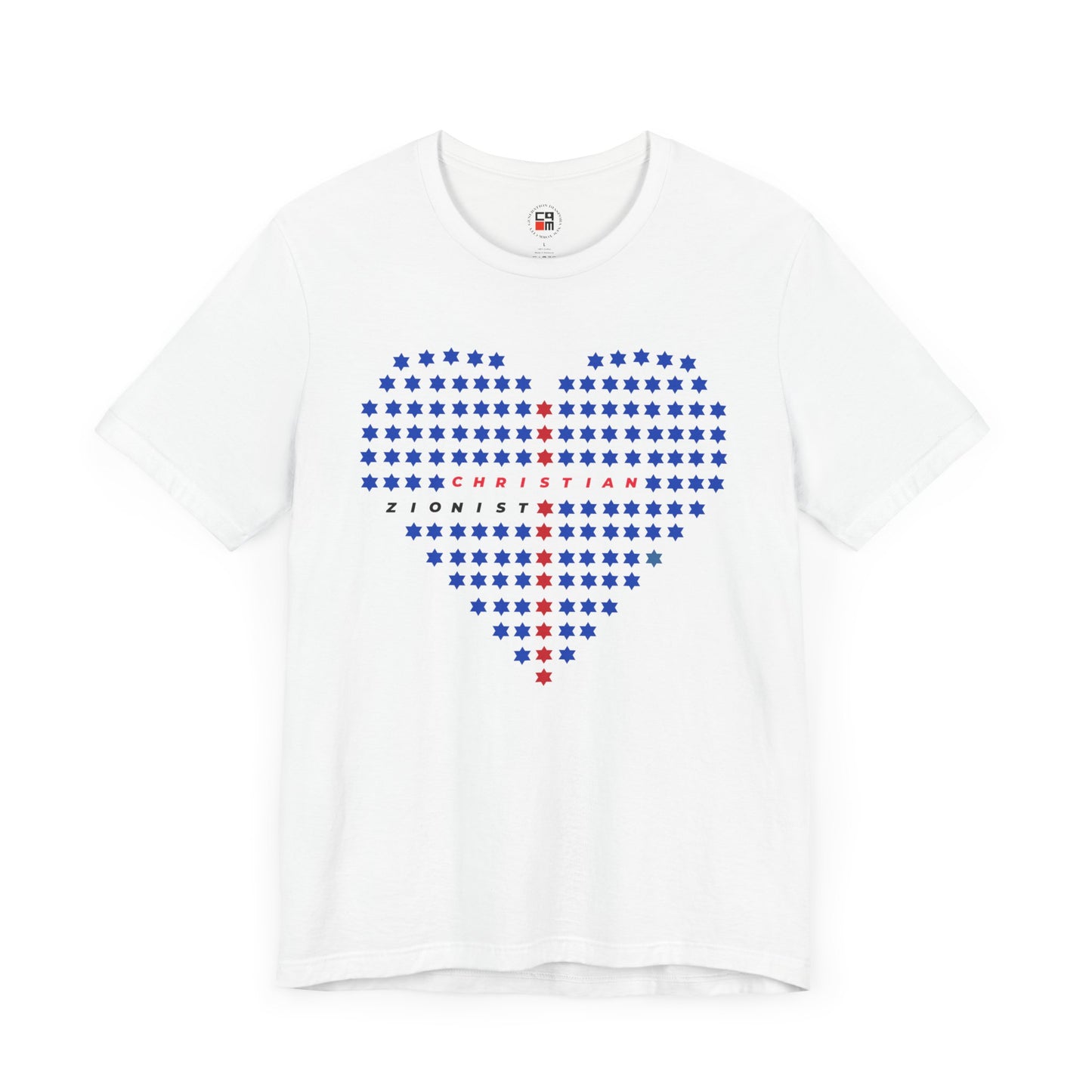 Christian Zionist Unisex Jersey Short Sleeve Tee