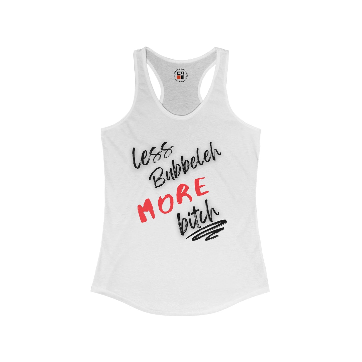 Less Bubelle Women's Racerback Tank