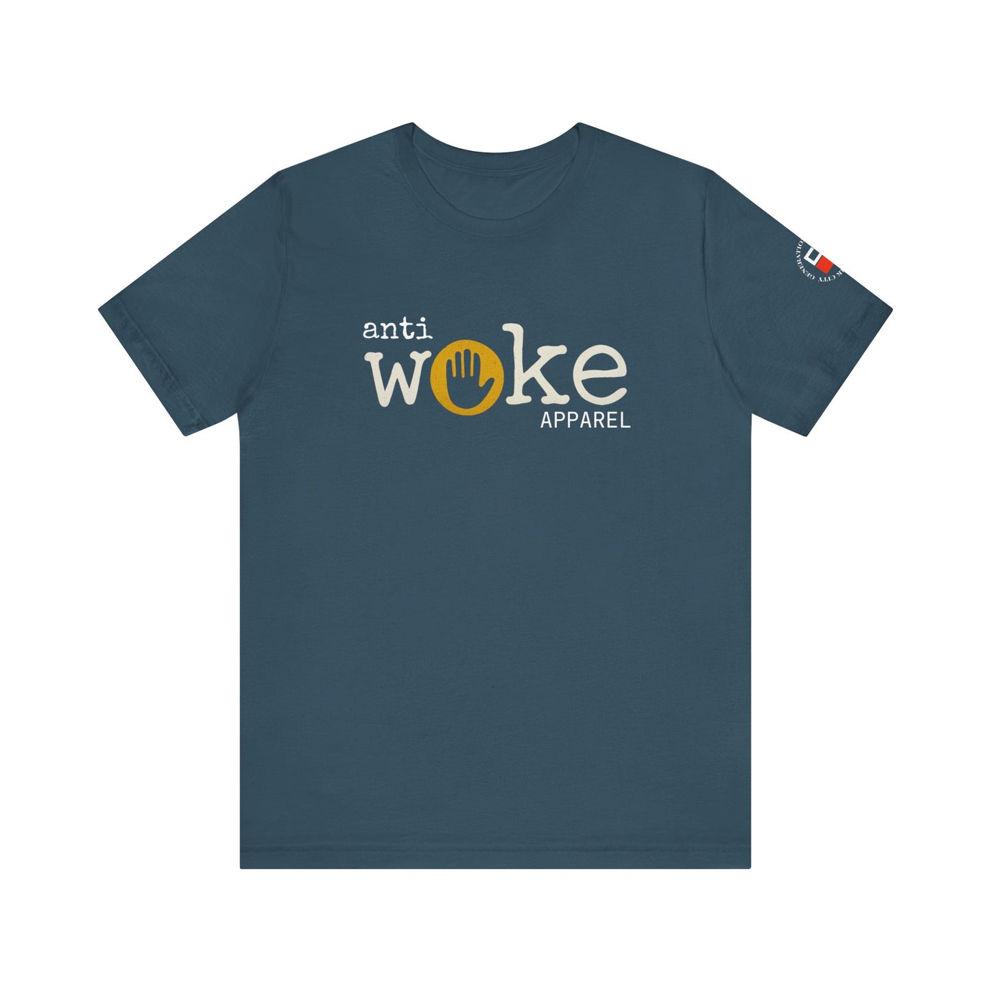 ANTI WOKE Unisex Jersey Short Sleeve Tee