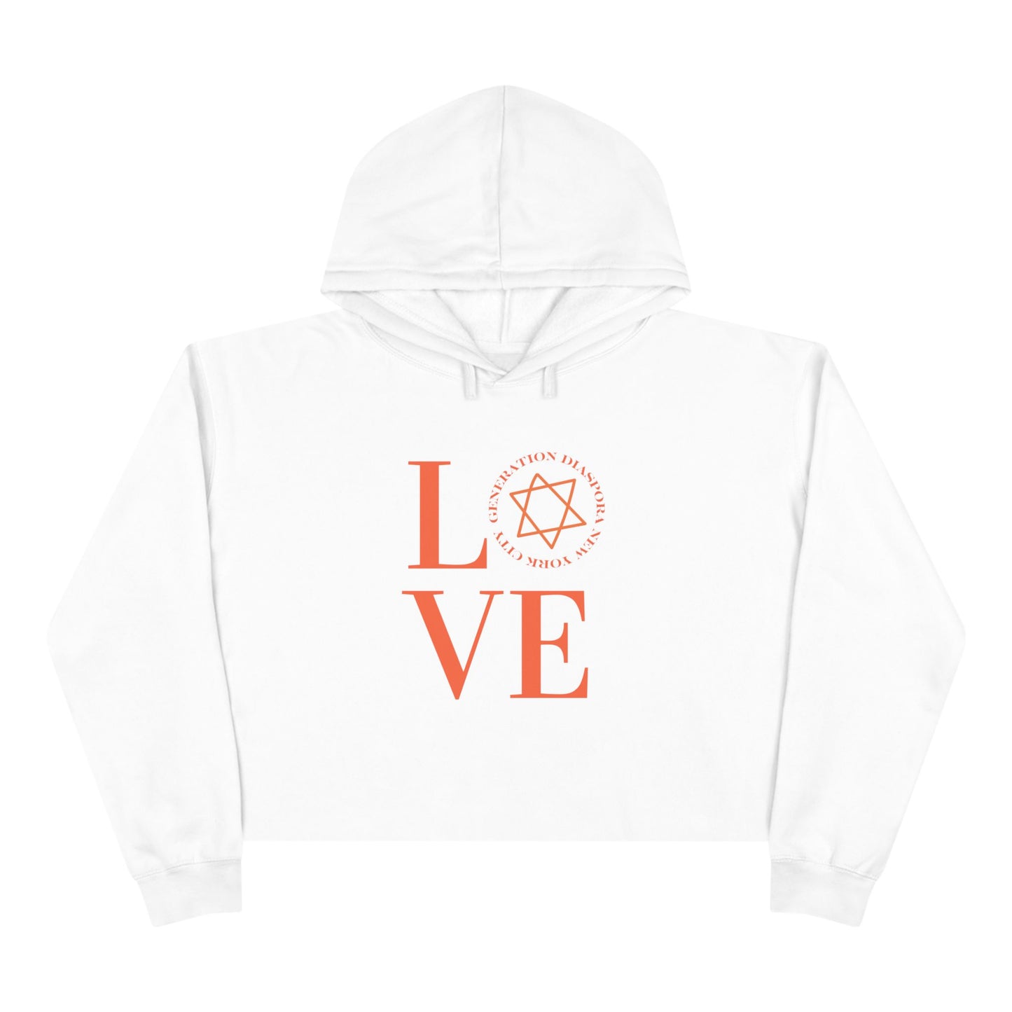 LOVE Crop Hoodie