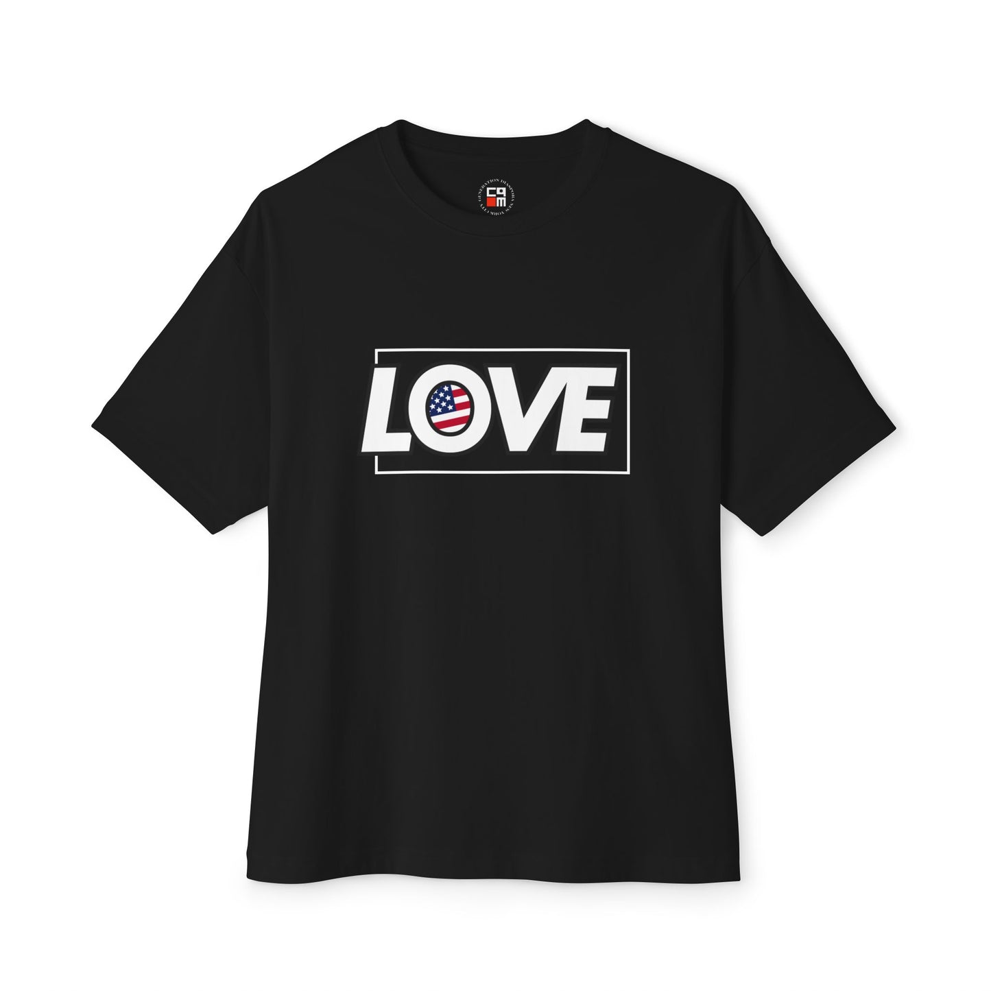 LOVE the USA Unisex Oversized Boxy Tee