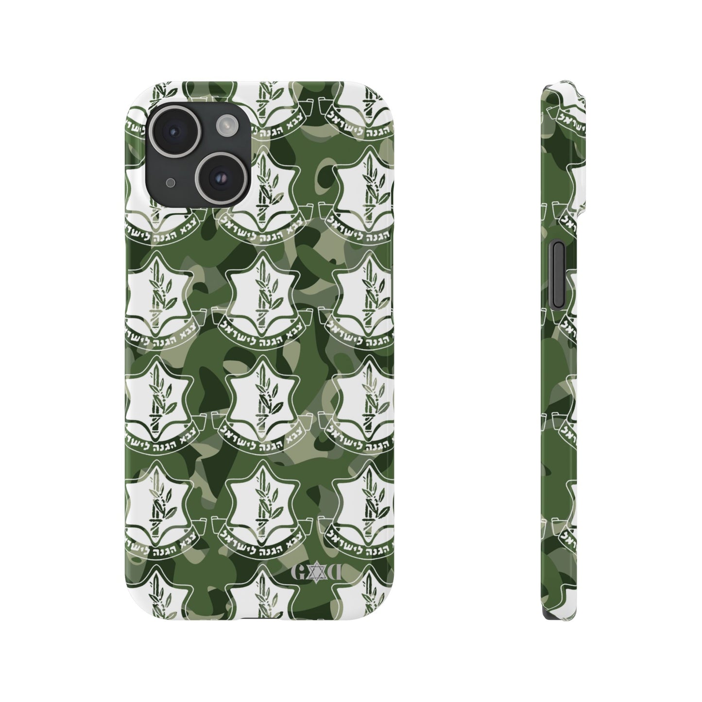 Defenders of Israel Slim Phone Cases