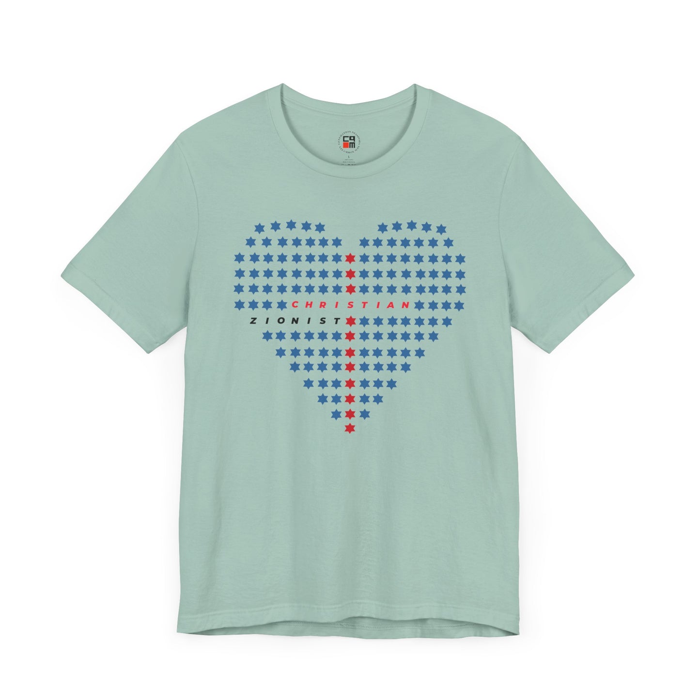 Christian Zionist Unisex Jersey Short Sleeve Tee