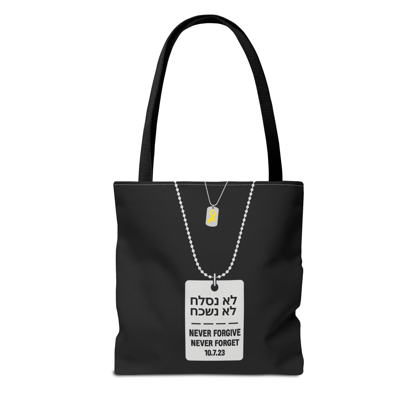 Remembrance Dog Tag Tote Bag
