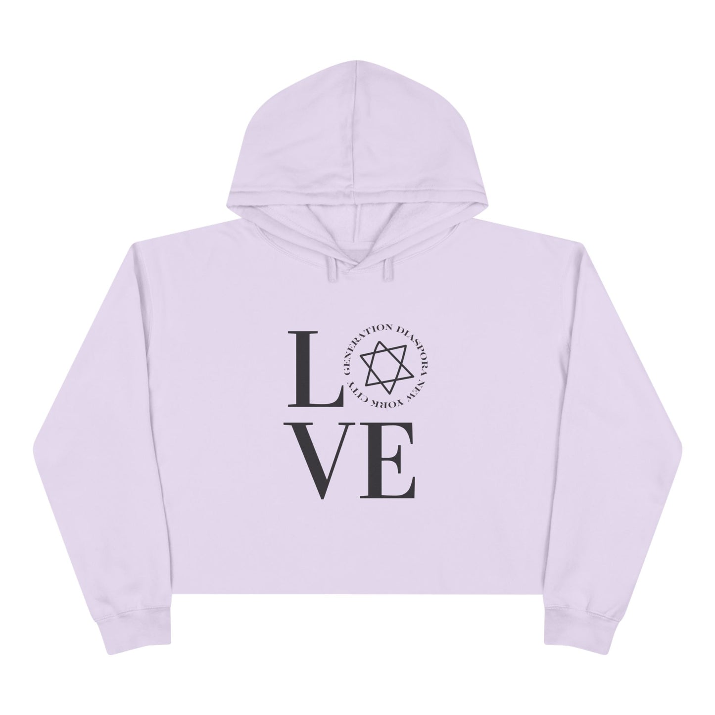 LOVE Crop Hoodie