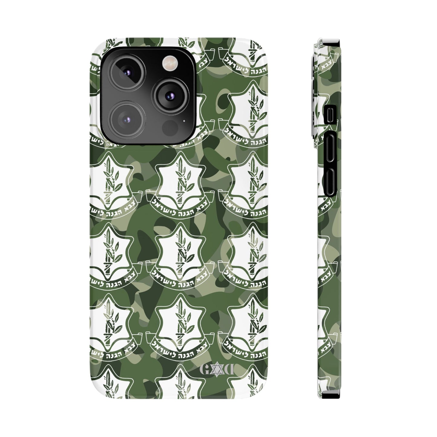 Defenders of Israel Slim Phone Cases