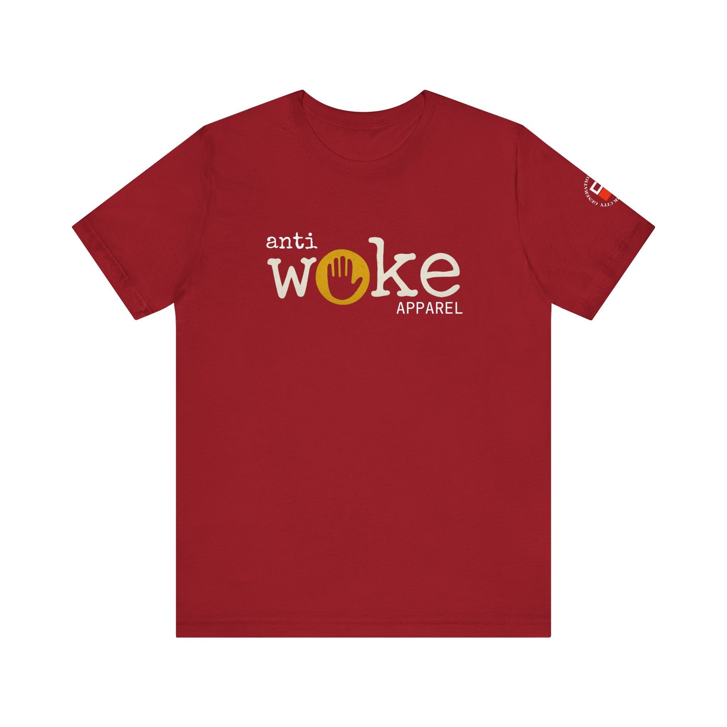ANTI WOKE Unisex Jersey Short Sleeve Tee