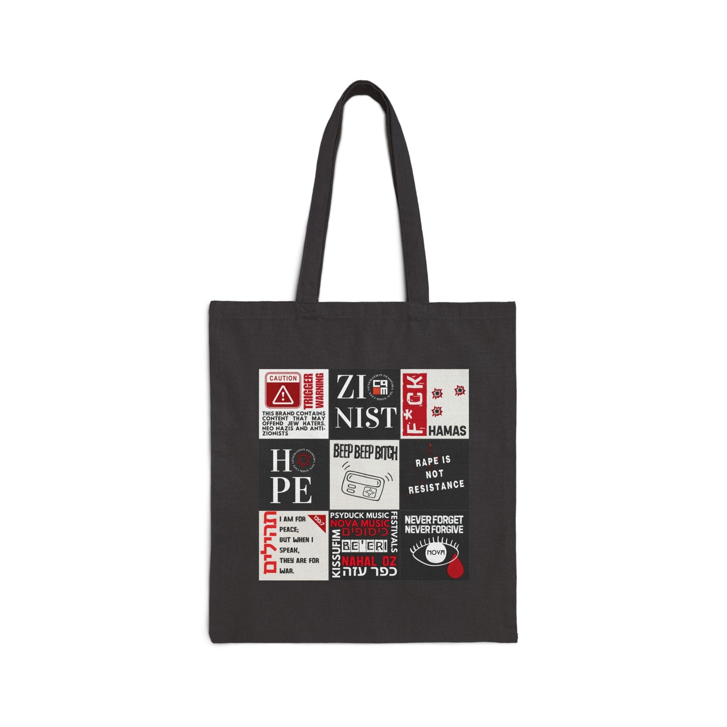 Unfiltered - Cotton Canvas Tote Bag