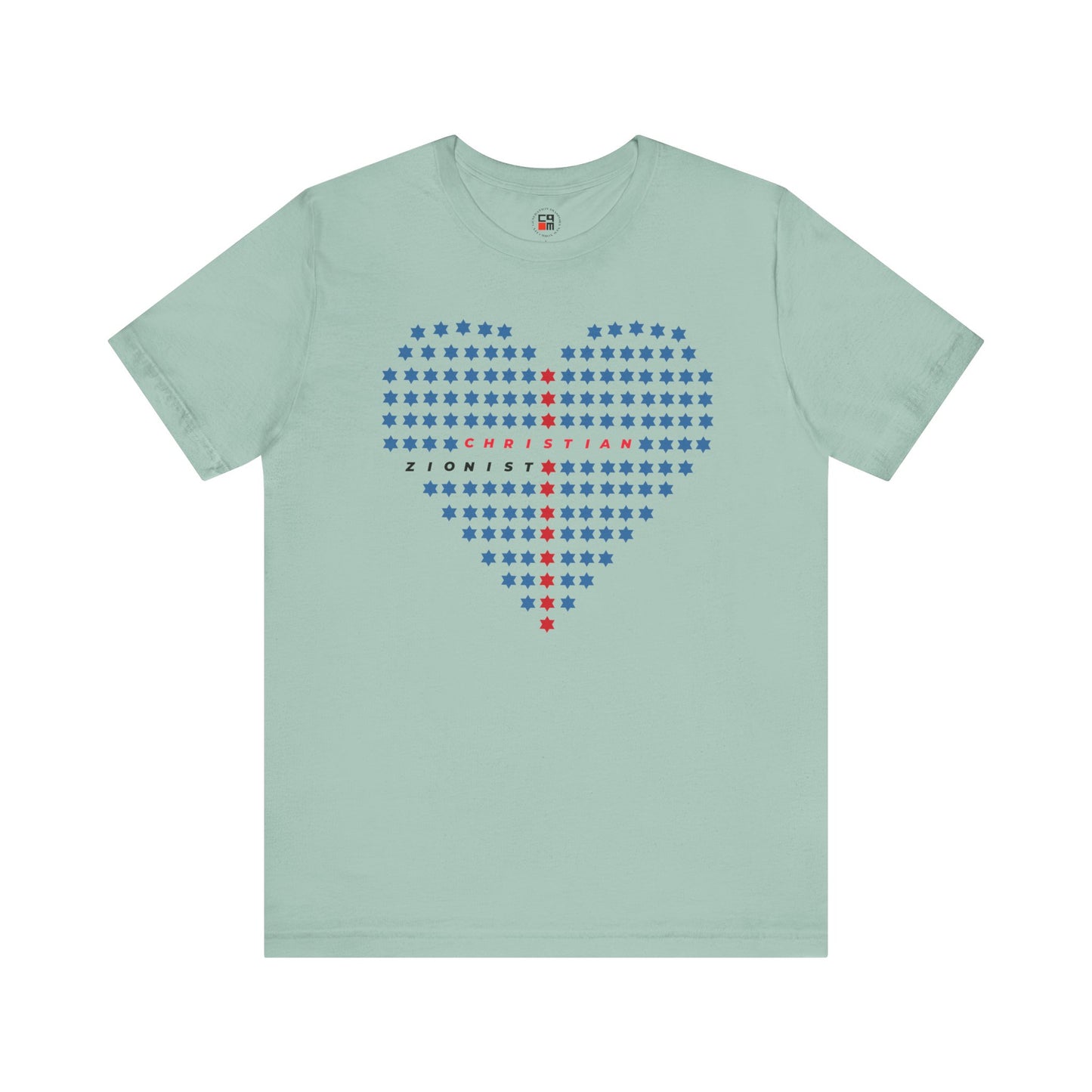 Christian Zionist Unisex Jersey Short Sleeve Tee