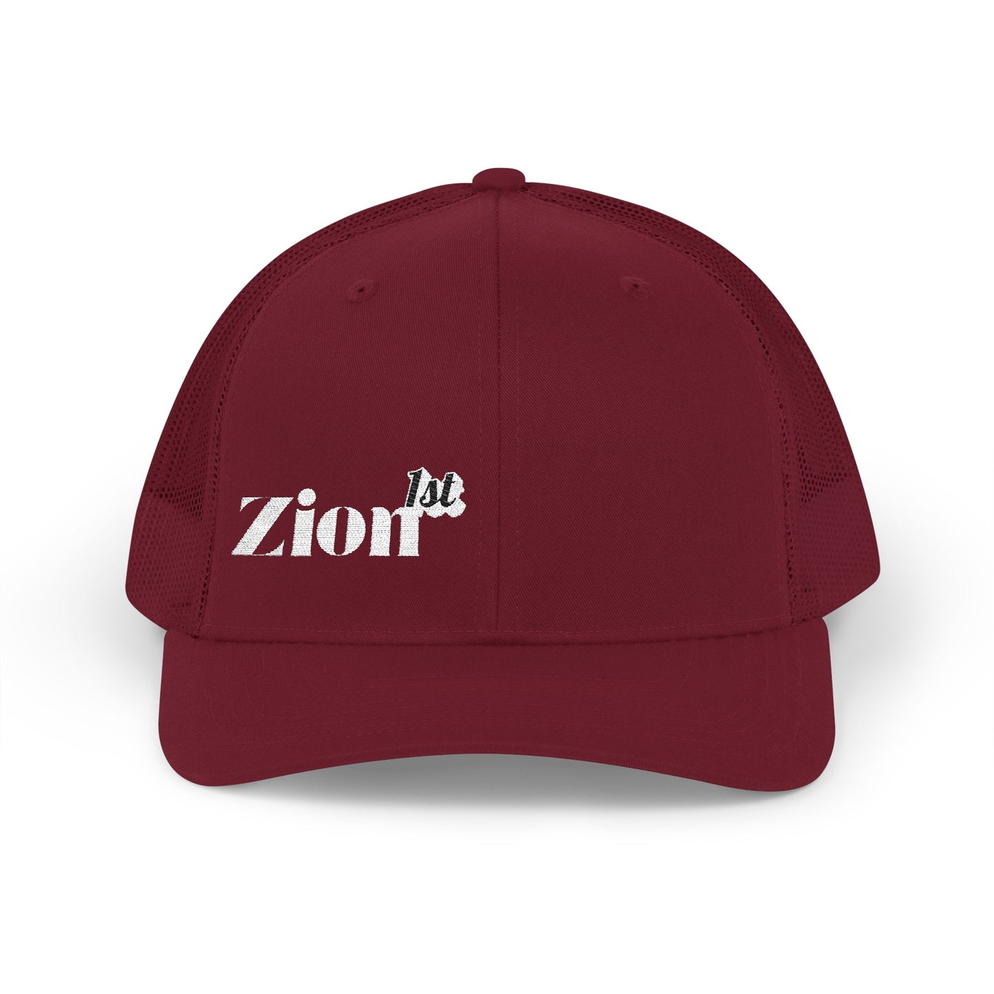 Zion1st Snapback Trucker Cap (Embroidery)