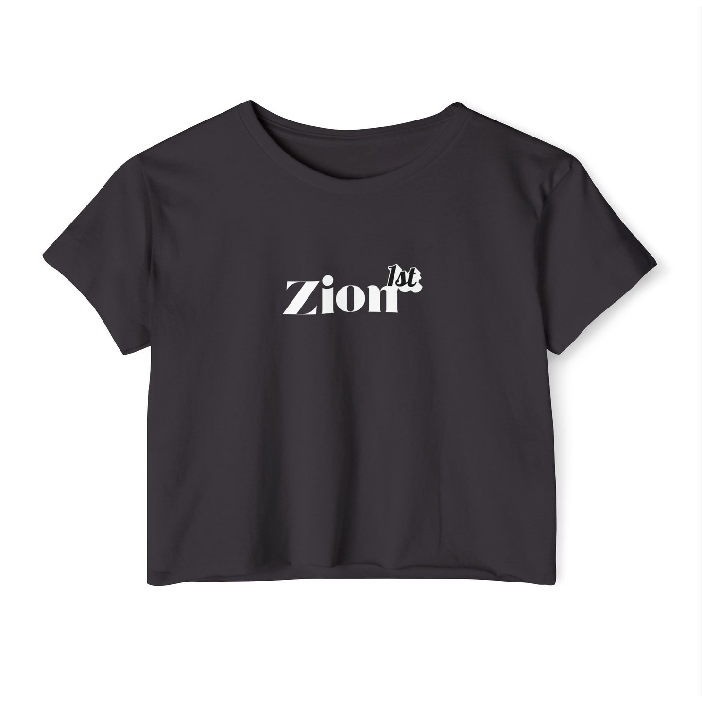 Zion1st Women's Festival Crop Top
