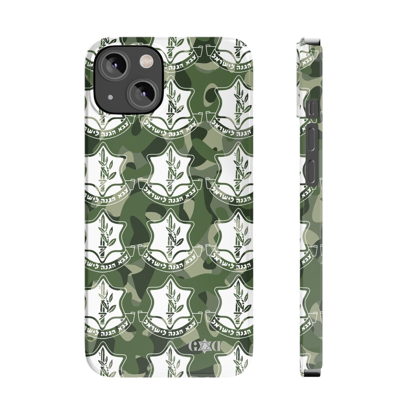 Defenders of Israel Slim Phone Cases
