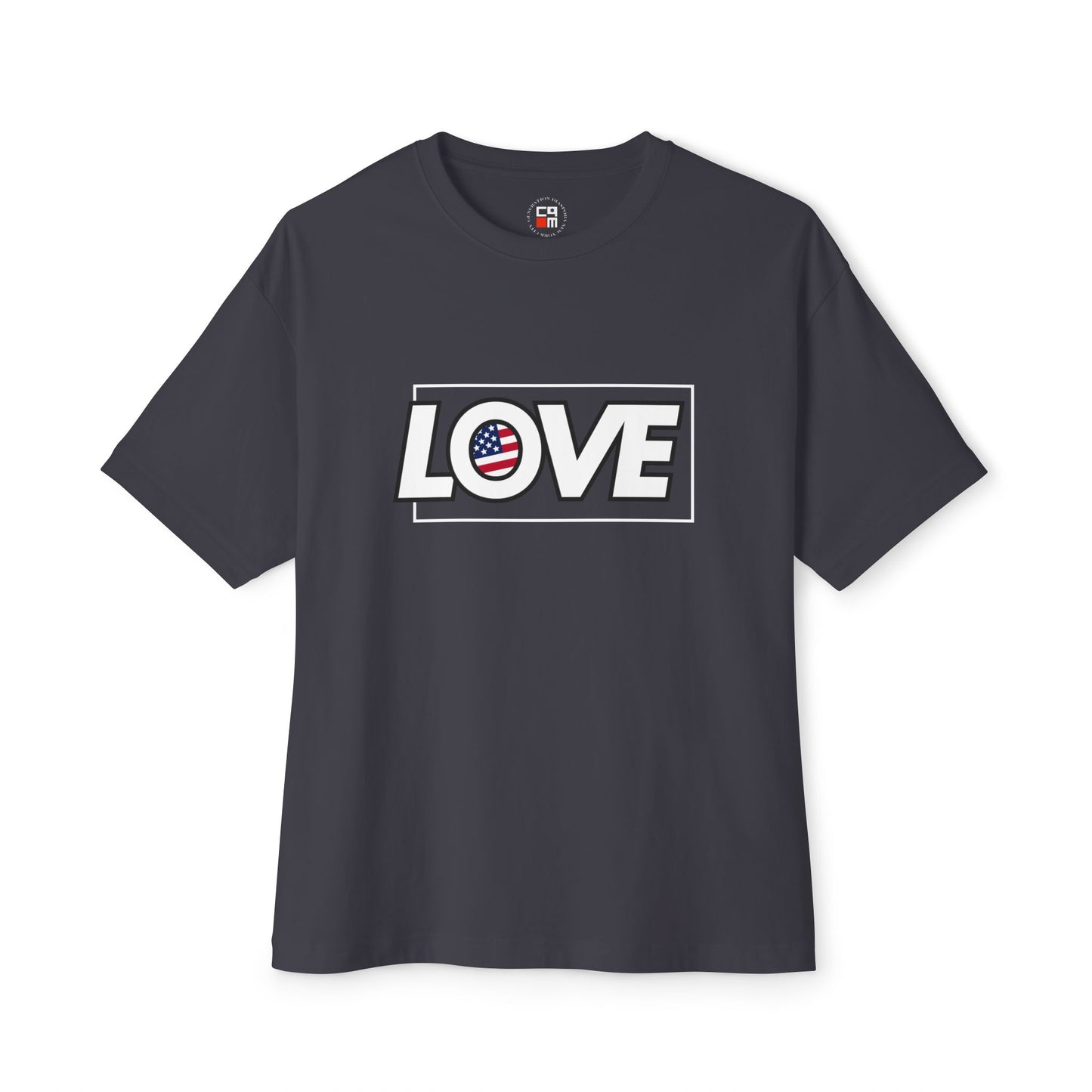 LOVE the USA Unisex Oversized Boxy Tee