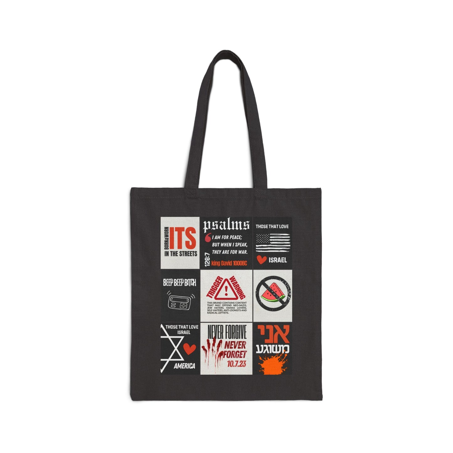 Loud and Proud. Cotton Canvas Tote Bag