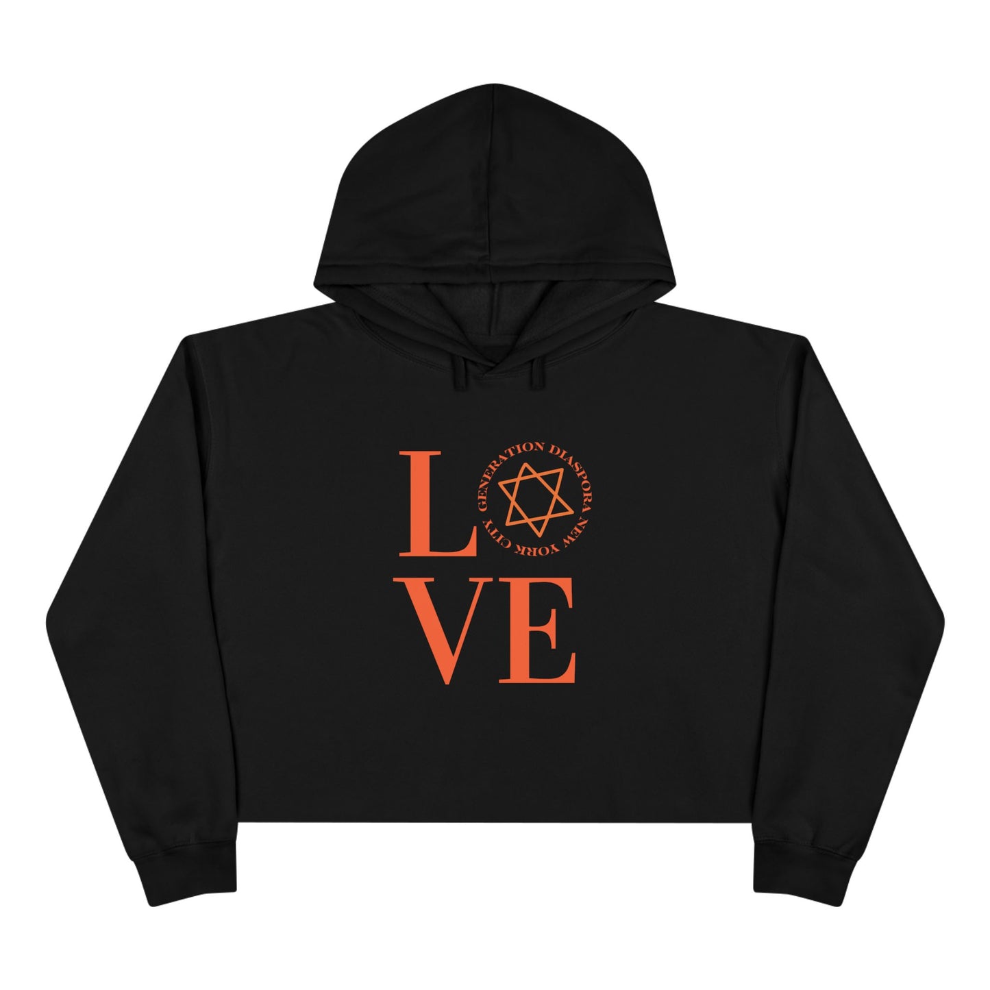 LOVE Crop Hoodie