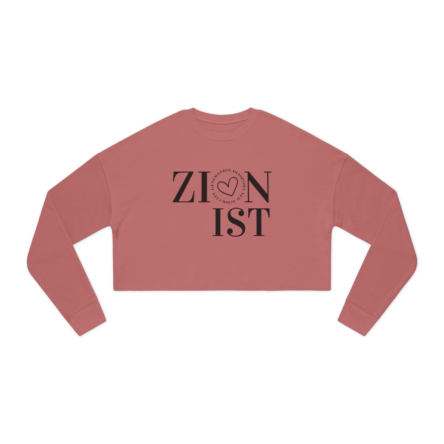 Zionists are hot - Women's Cropped Sweatshirt