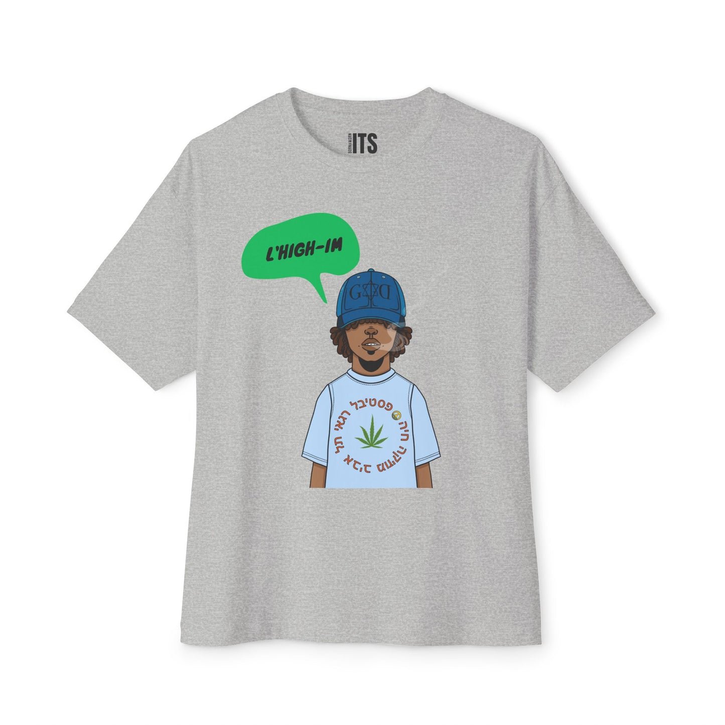L'High-im! Unisex Oversized Boxy Tee