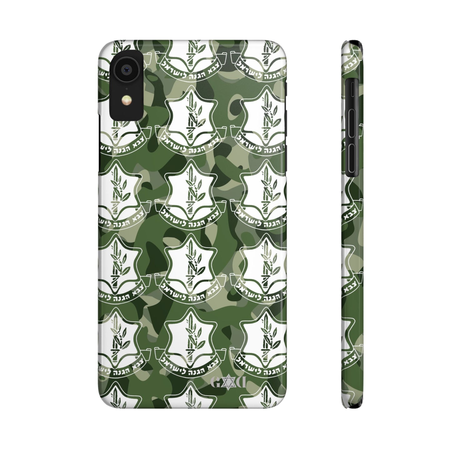 Defenders of Israel Slim Phone Cases