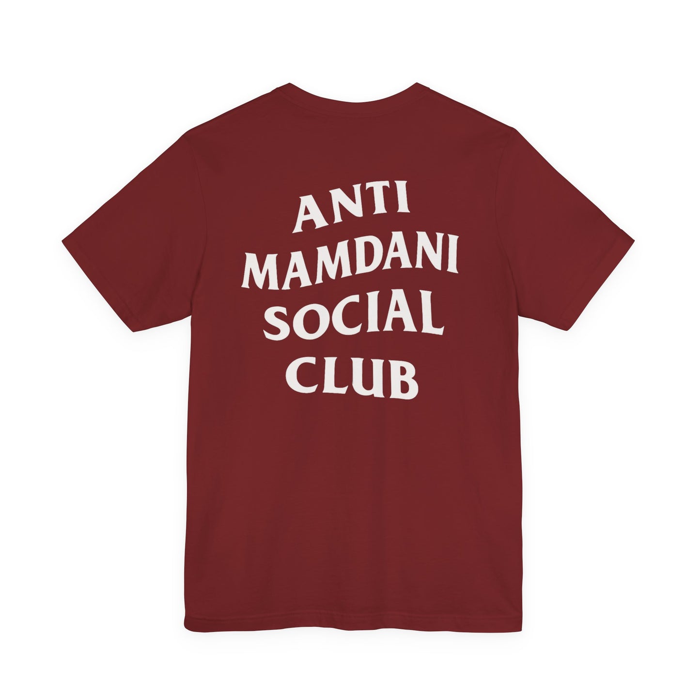 Anti Mamdani SC Short Sleeve T (front & back logos)