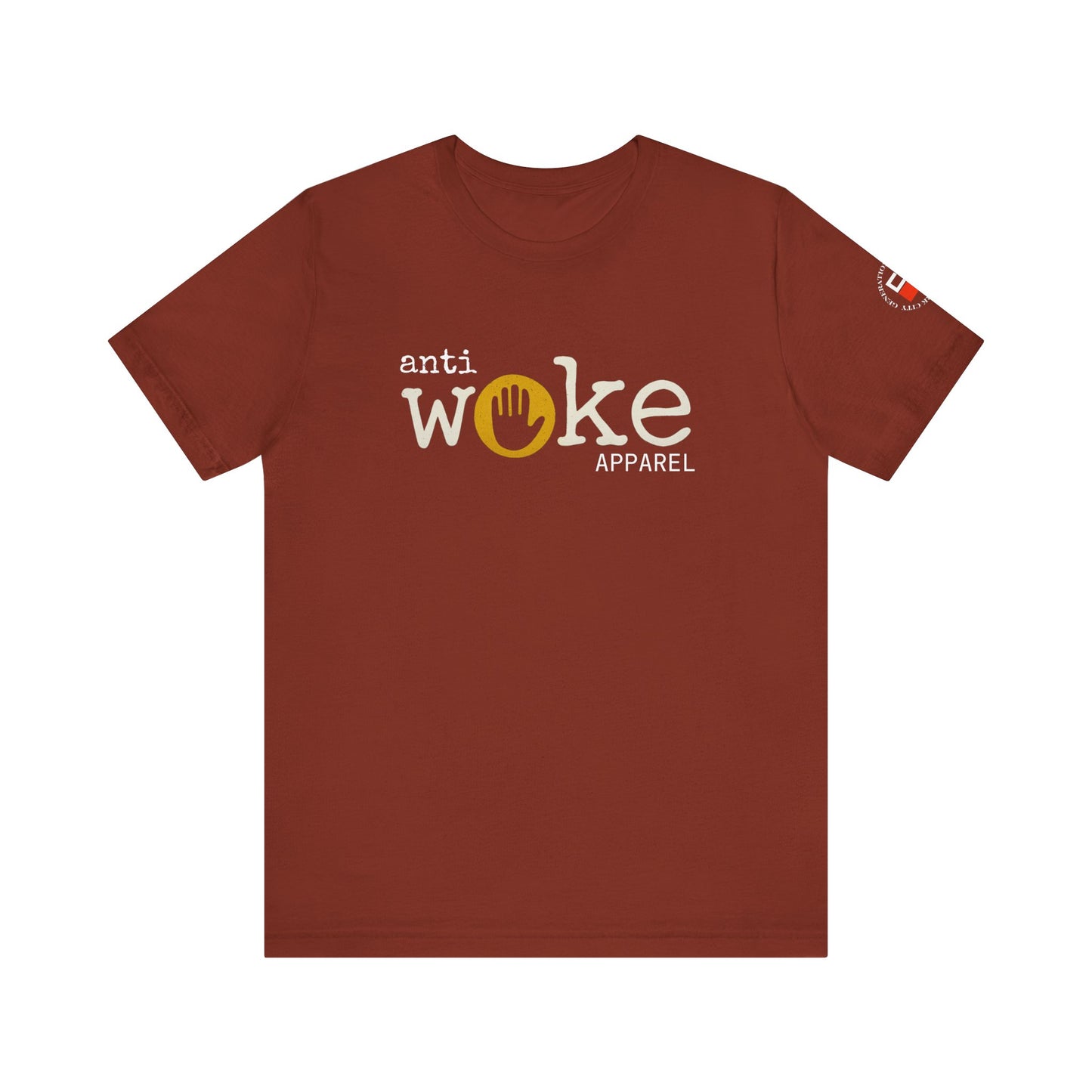 ANTI WOKE Unisex Jersey Short Sleeve Tee