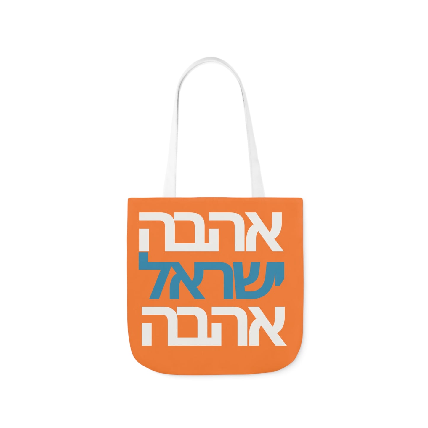 LOVE - Orange Canvas Tote Bag