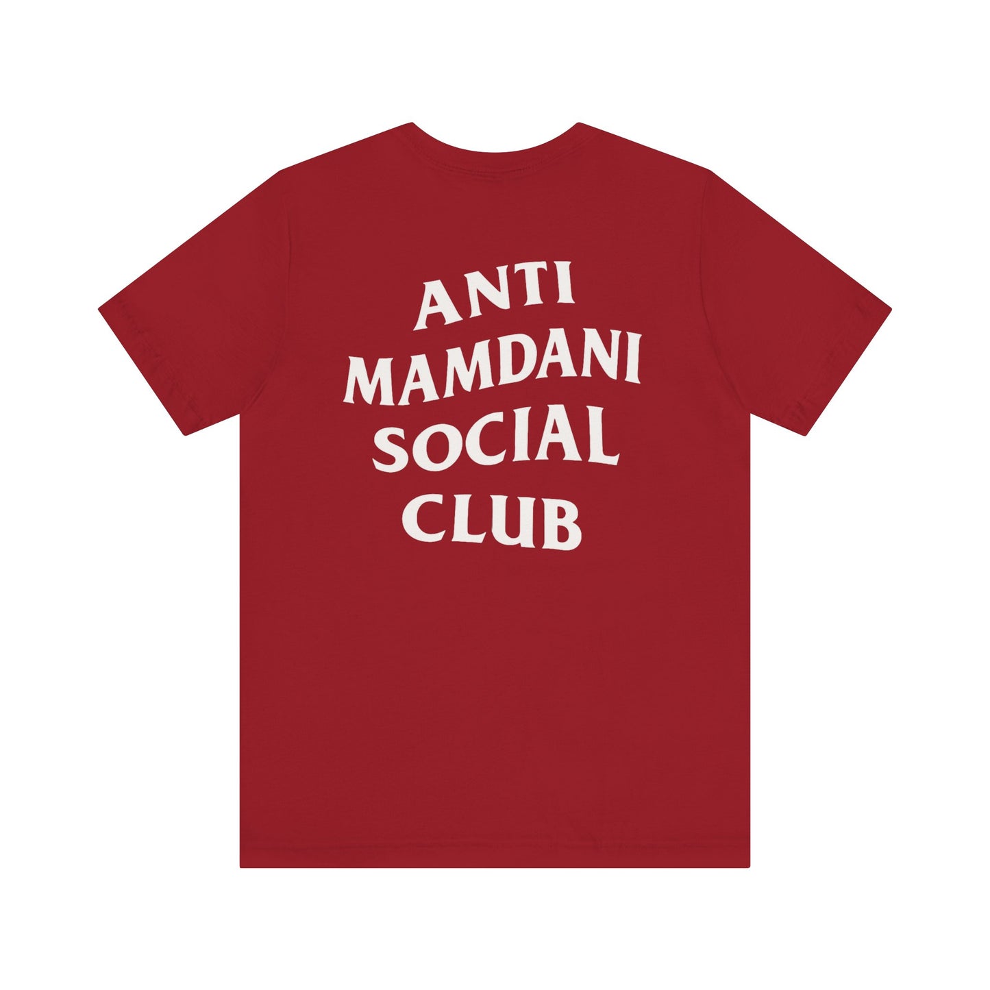 Anti Mamdani SC Short Sleeve T (front & back logos)