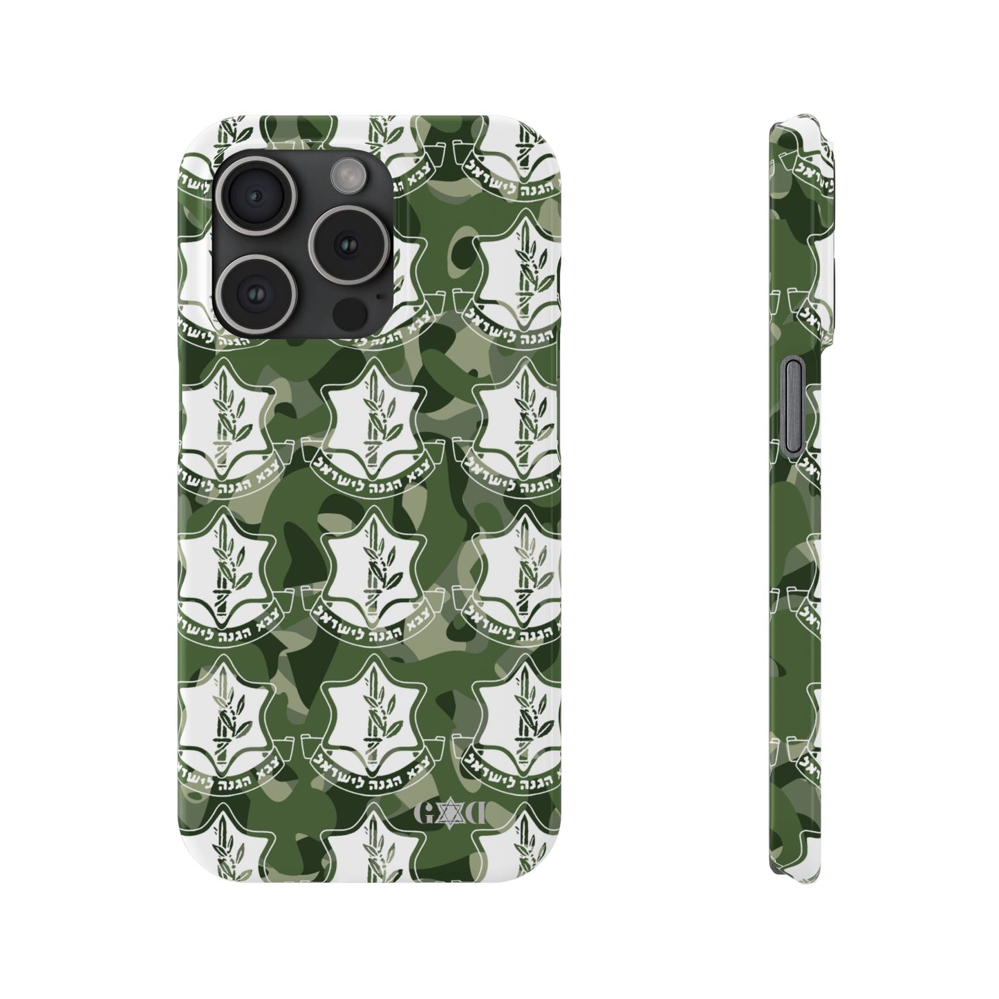 Defenders of Israel Slim Phone Cases