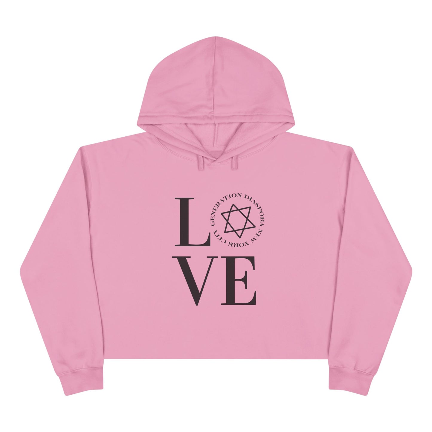 LOVE Crop Hoodie
