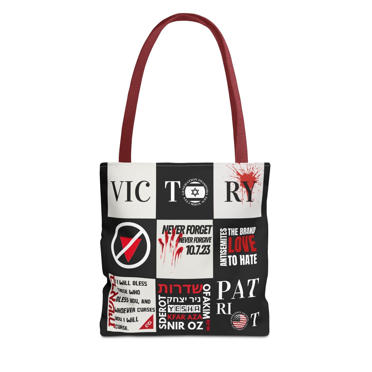 Unfiltered Tote Bag (Black Polyester)