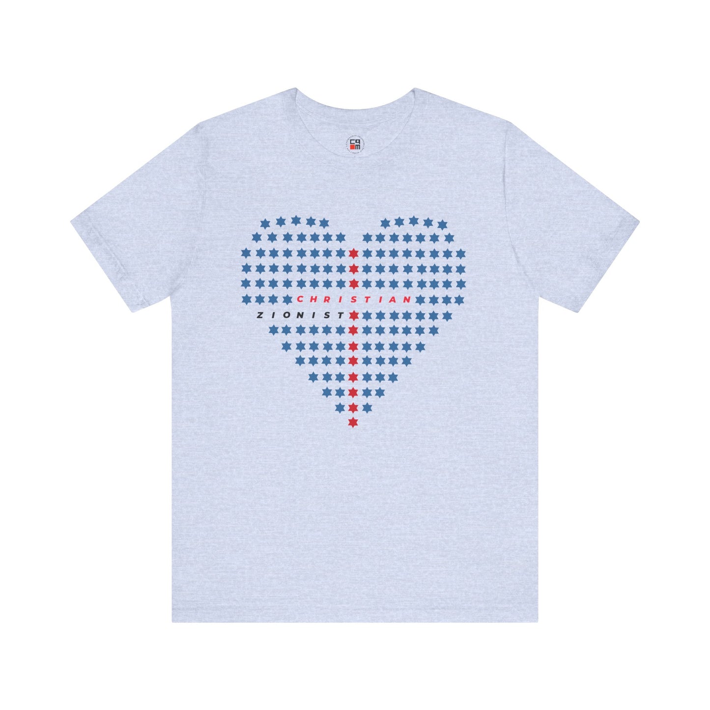 Christian Zionist Unisex Jersey Short Sleeve Tee