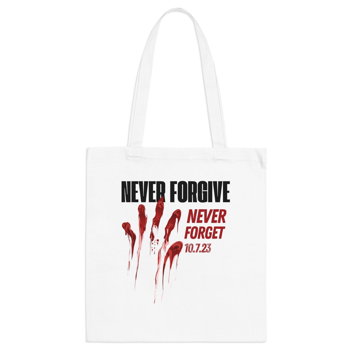 Jewish Blood is not cheap White cotton Tote Bag