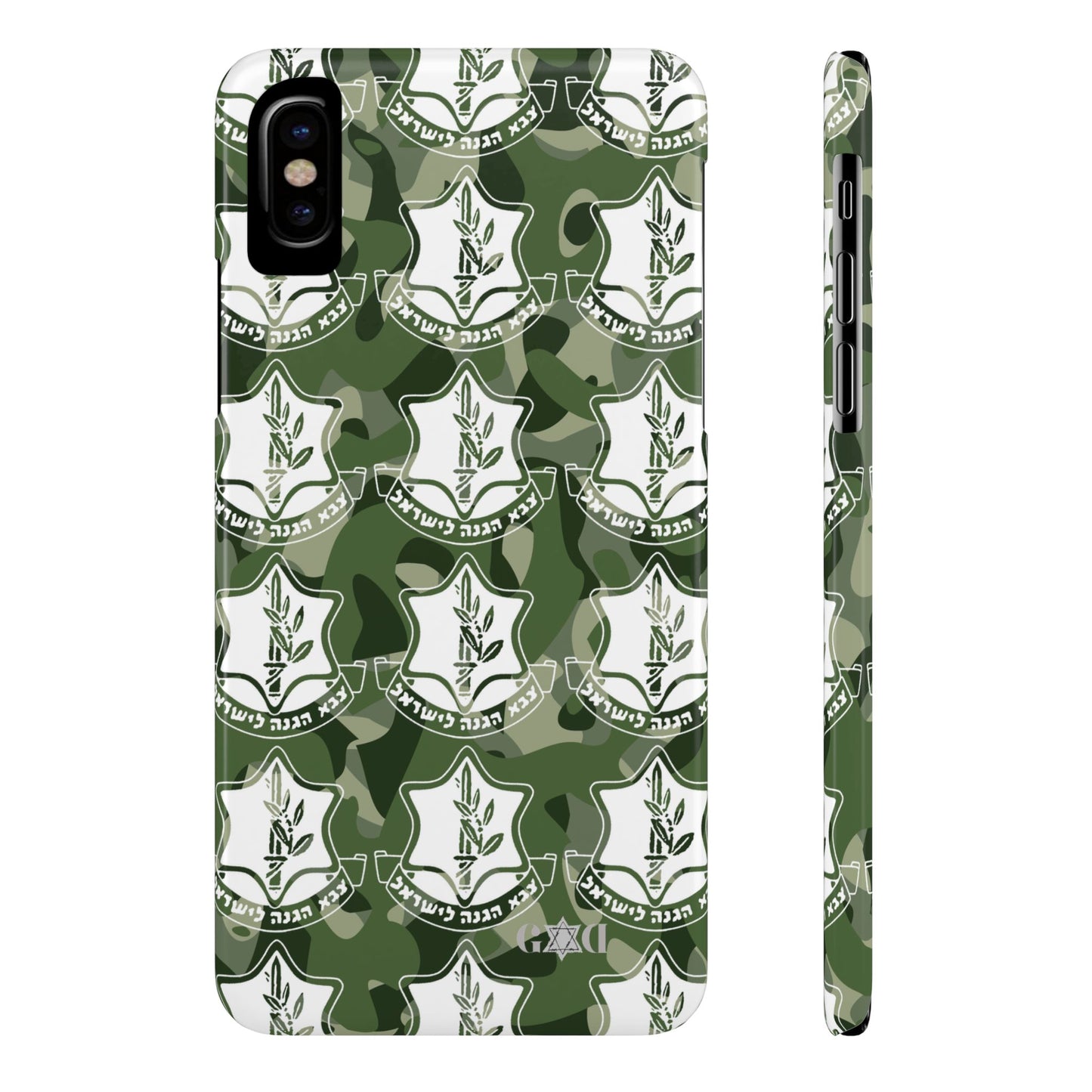 Defenders of Israel Slim Phone Cases