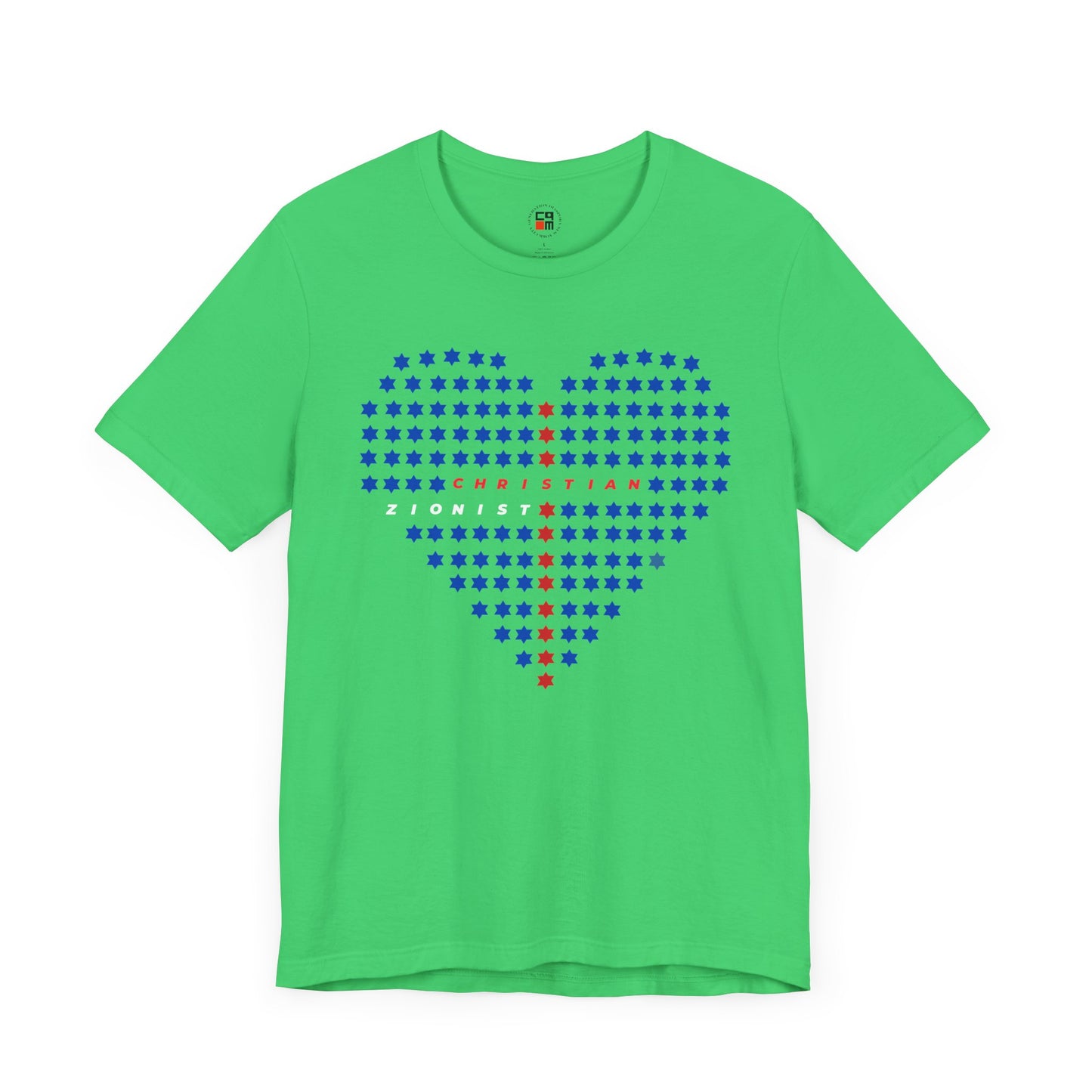 Christian Zionist Unisex Jersey Short Sleeve Tee