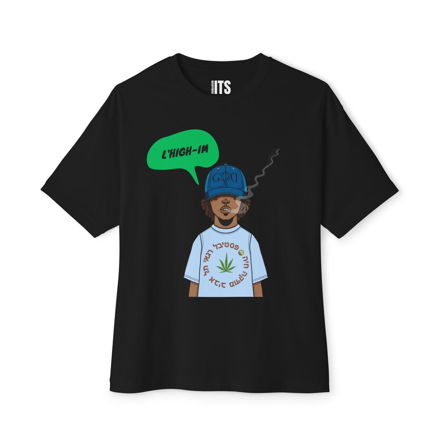 L'High-im! Unisex Oversized Boxy Tee